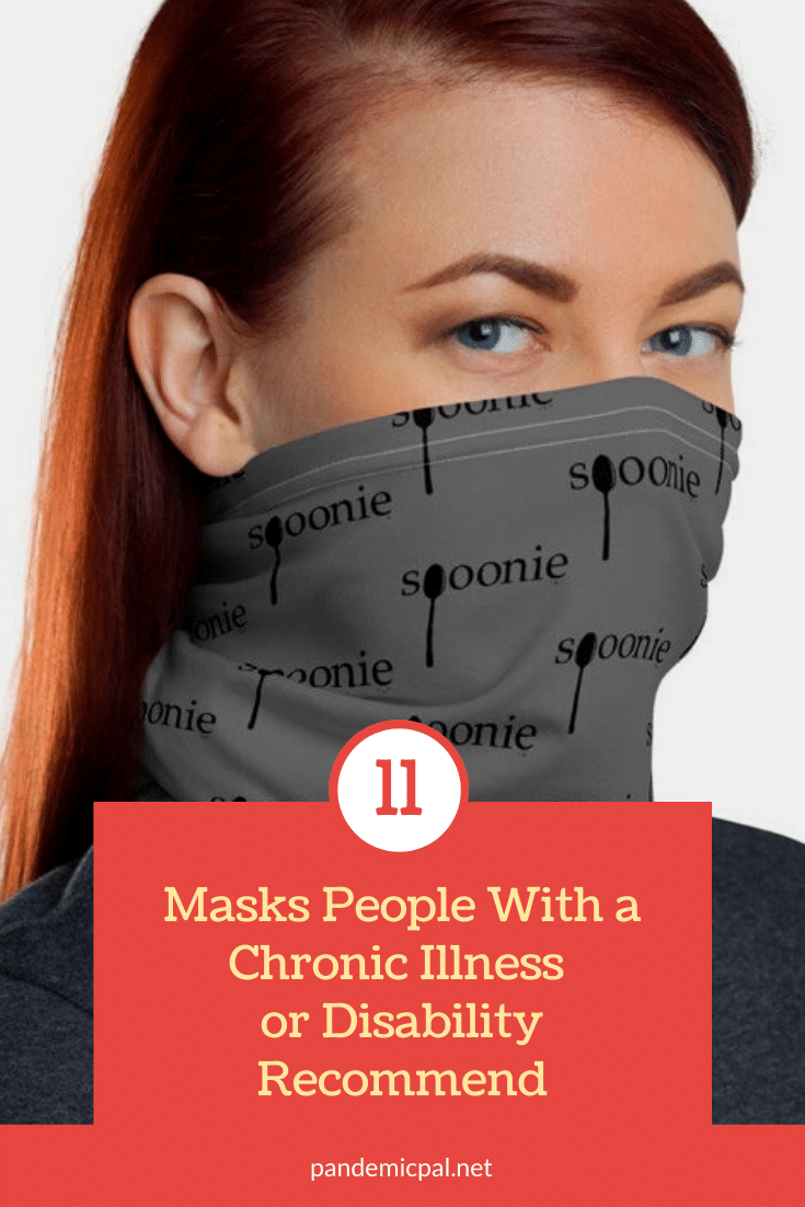 Face masks recommended by people with a chronic illness or disability to protect yourself from virus infection while looking fashionable. Rock your spoonie style with these face coverings.