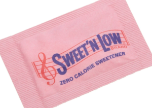 Sweet'N Low saccharin packet